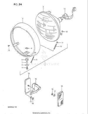 Headlamp Schematic