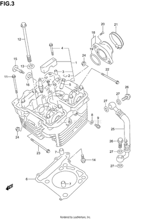 Cylinder Head Schematic