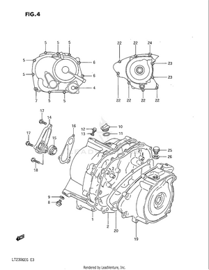 Crankcase Cover Schematic