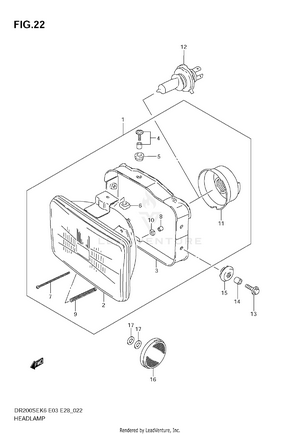 Headlamp Schematic