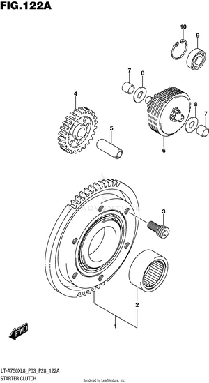 Starter Clutch Schematic