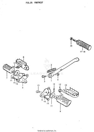Footrest Schematic