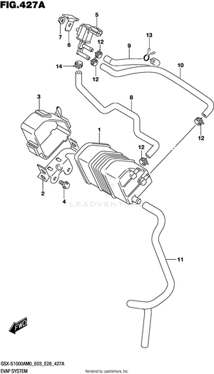 Evap System (e33) Schematic