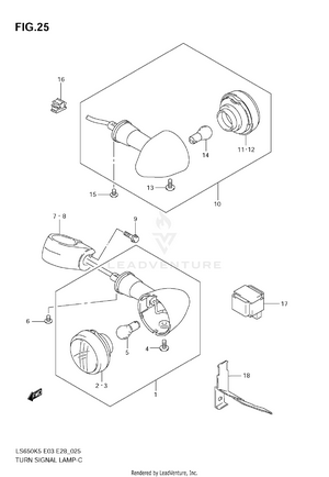 Turn Signal Lamp Schematic