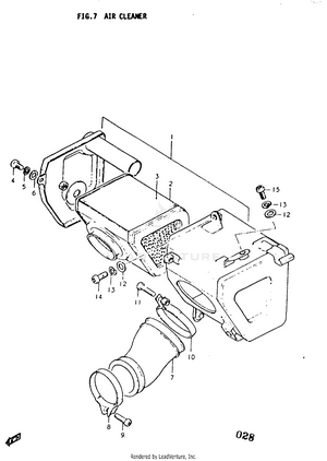 Air Cleaner Schematic