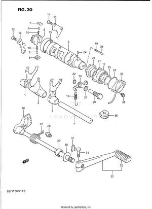 Gear Shifting Schematic