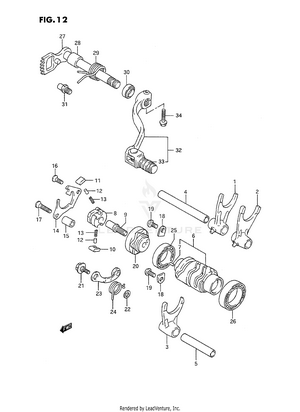Gear Shifting Schematic