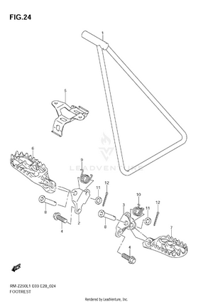 Footrest Schematic