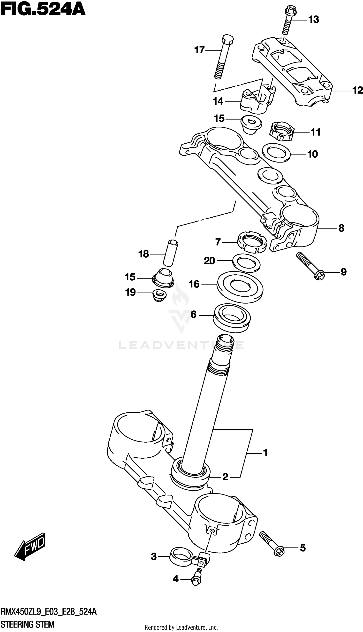 STEERING STEM