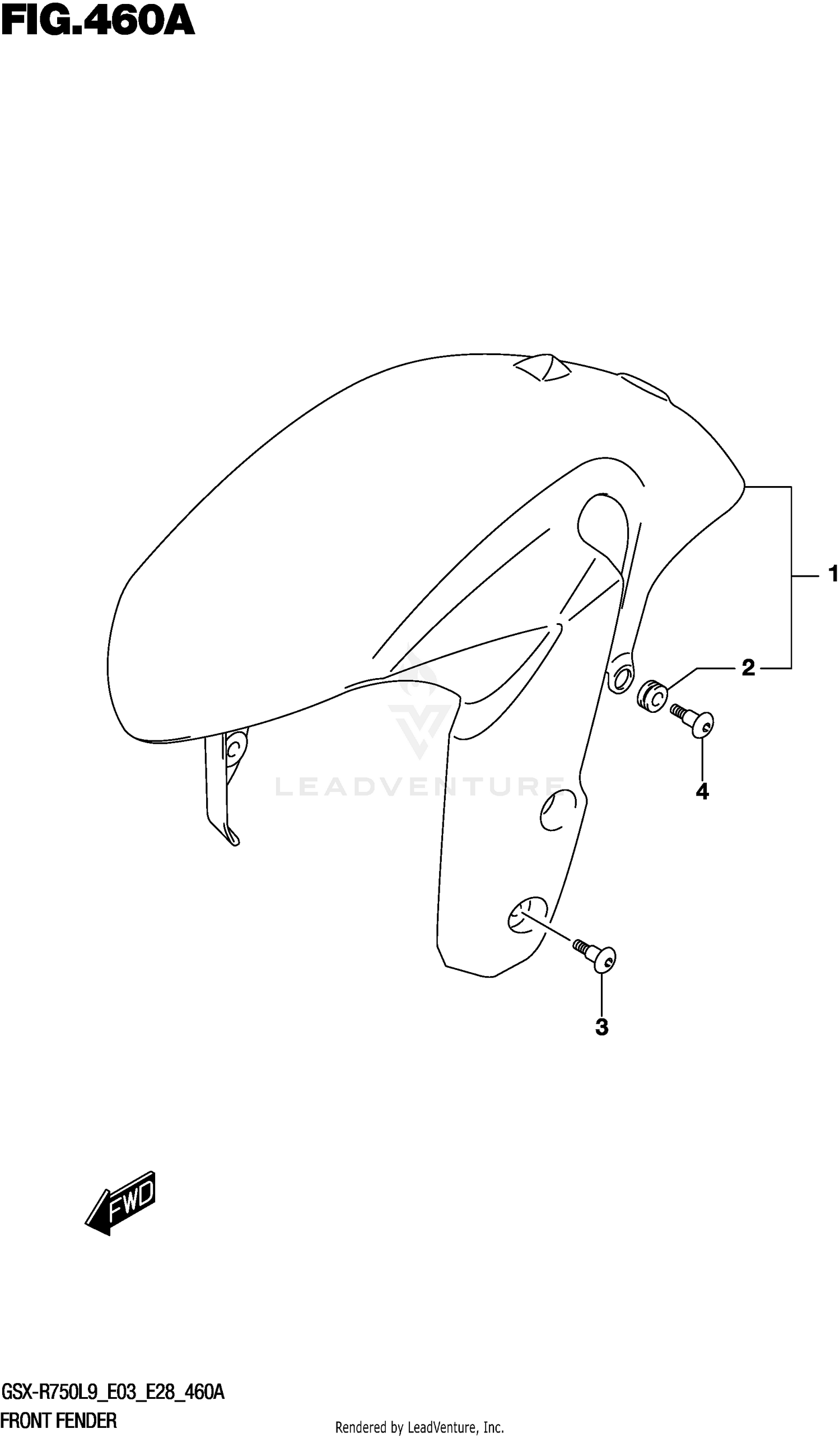 FRONT FENDER