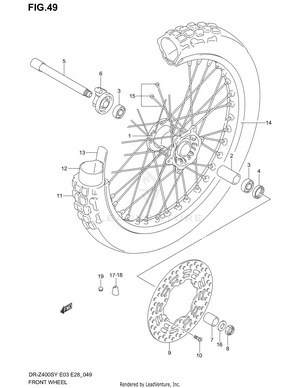 Front Wheel Schematic