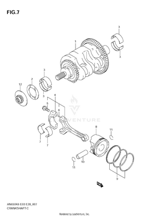 Crankshaft Schematic