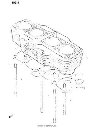 Cylinder (gs1150es3/ese E.no.101425-/model F/f2/g) Schematic