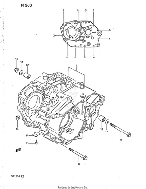Crankcase Schematic
