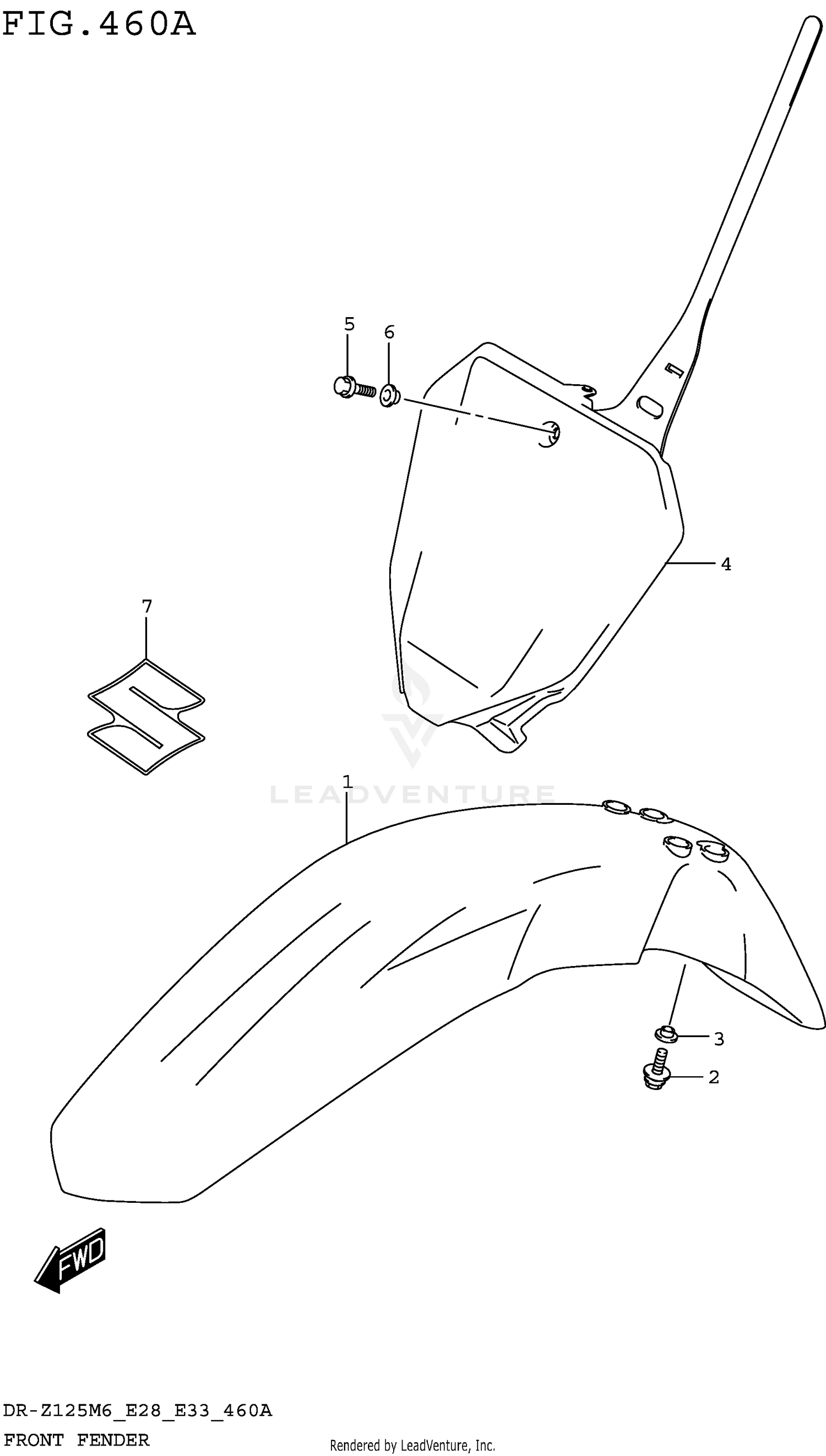 FRONT FENDER
