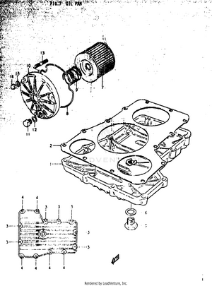Oil Pan Schematic