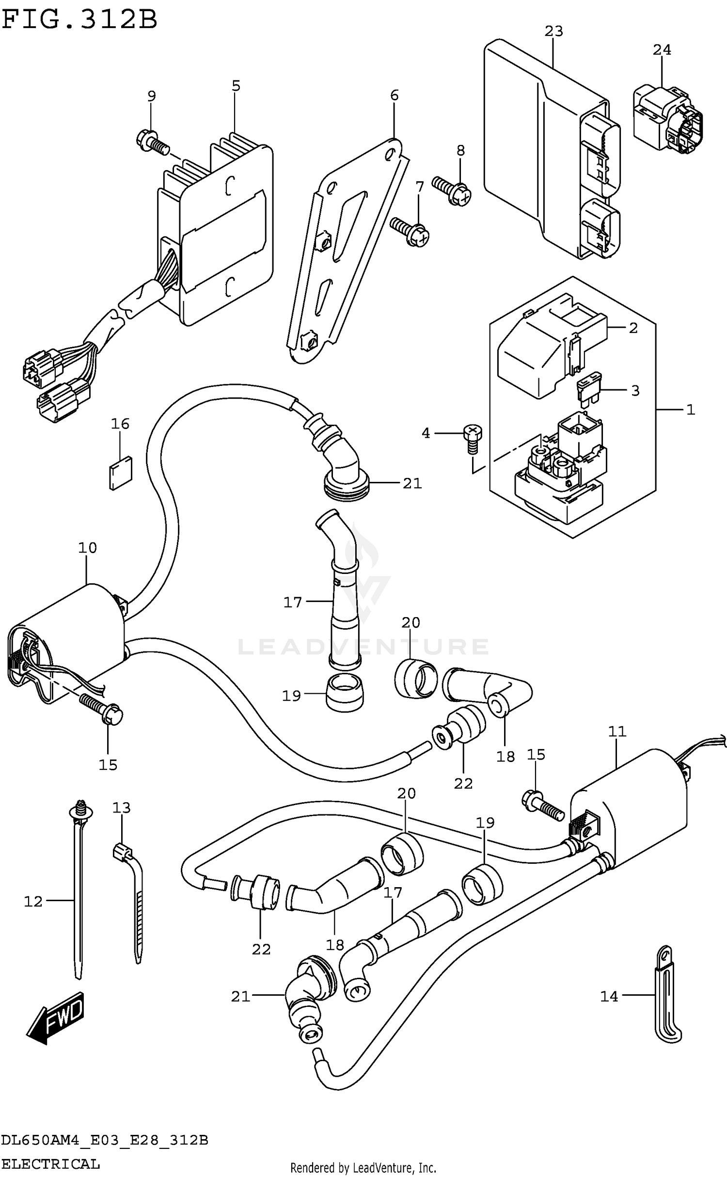 ELECTRICAL (DL650AM4 E28)
