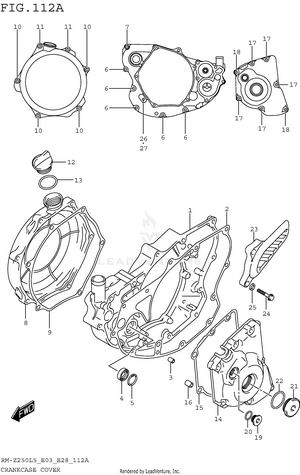 Crankcase Cover Schematic