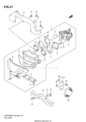 Tail Lamp Schematic