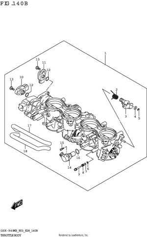 Throttle Body (e33) Schematic