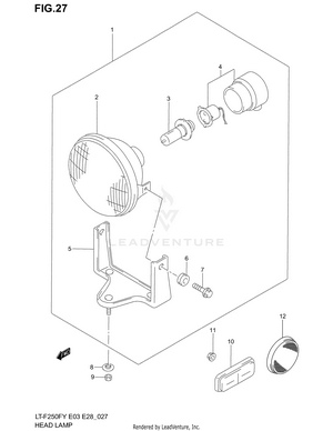 Headlamp Schematic
