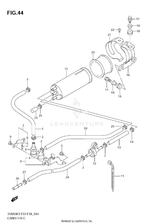 Evap System (e33) Schematic