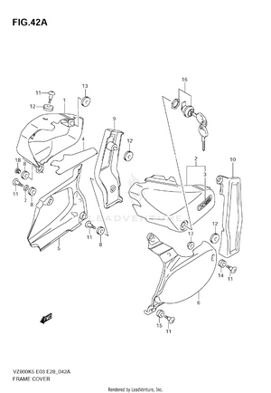 Frame Cover (vz800zk7/zk8) Schematic