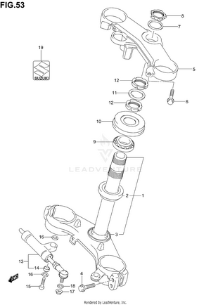 Steering Stem Schematic