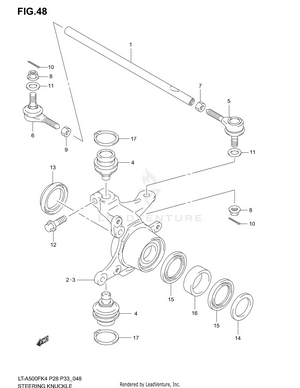 Steering Knuckle Schematic
