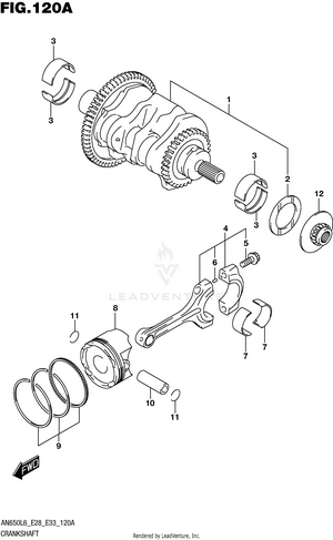 Crankshaft Schematic