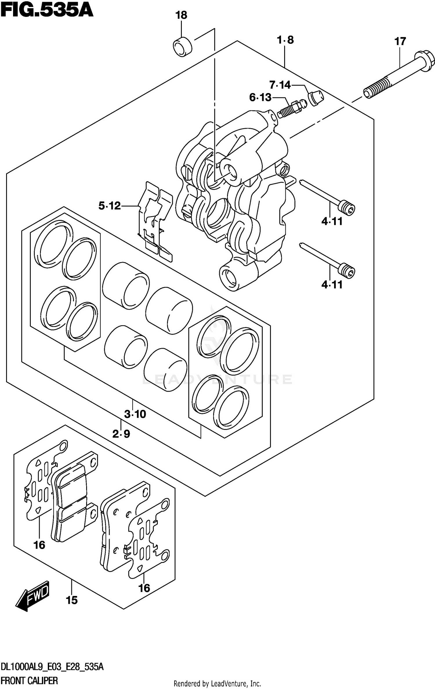 FRONT CALIPER