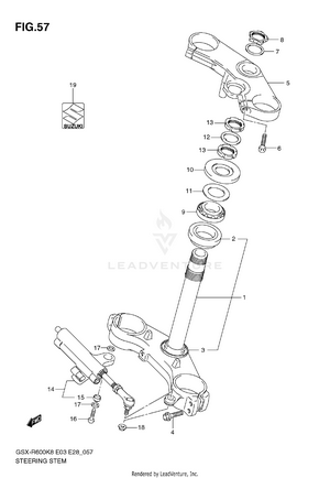 Steering Stem Schematic