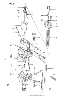 Carburetor (g/h/j) Schematic