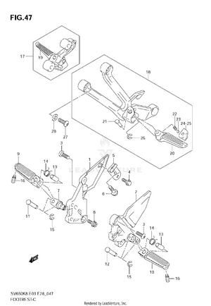 Footrest Schematic