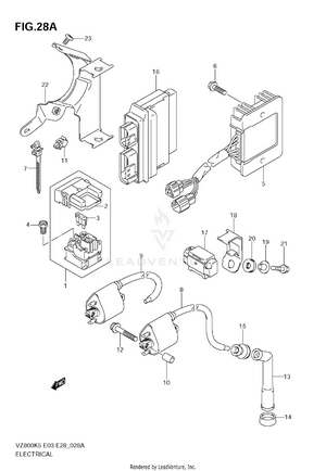 Electrical (model K9 E3,e28) Schematic