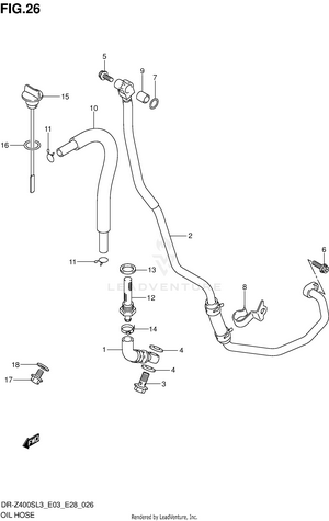 Oil Hose Schematic