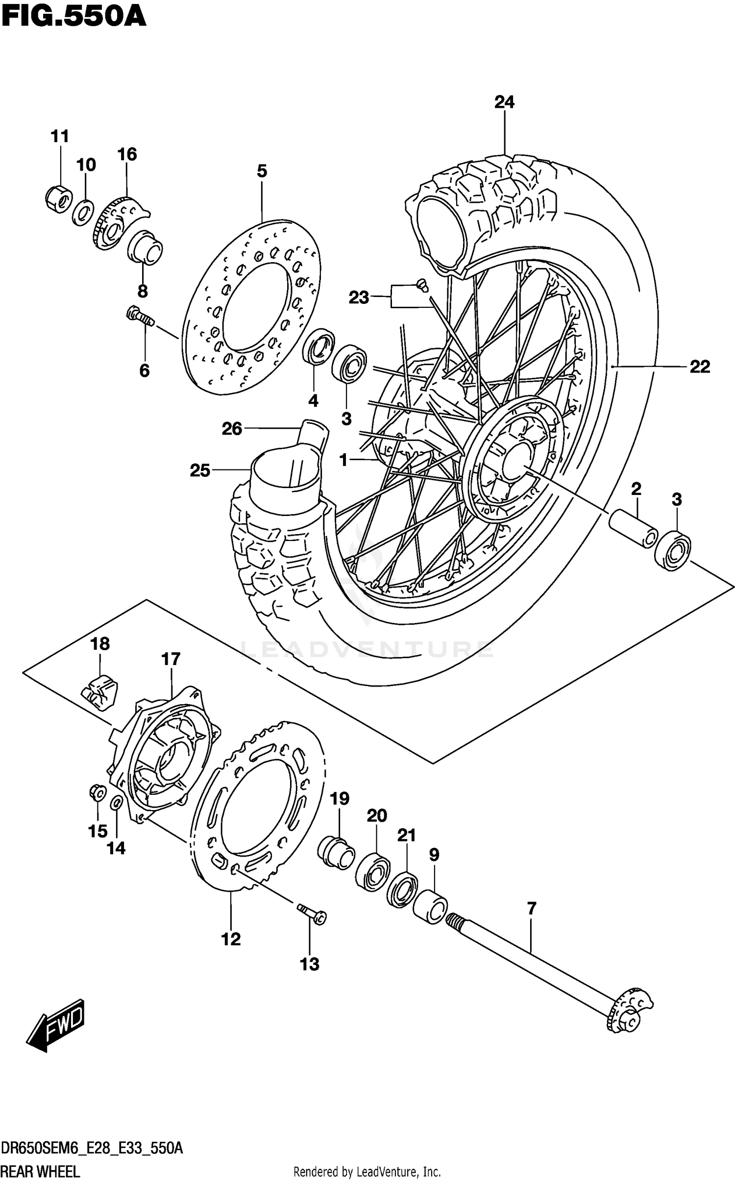 REAR WHEEL