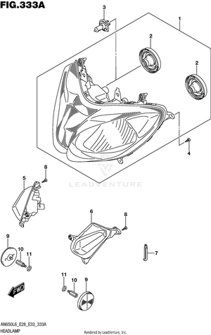 Headlamp Schematic