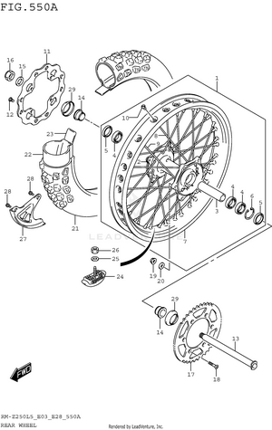 Rear Wheel Schematic