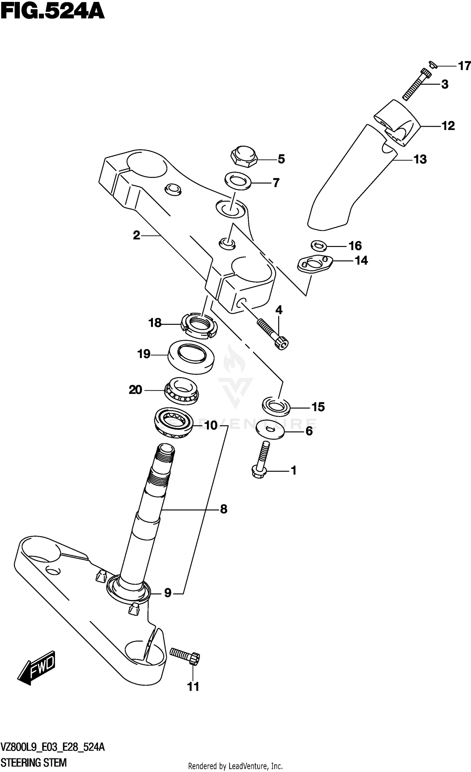 Assembly diagram