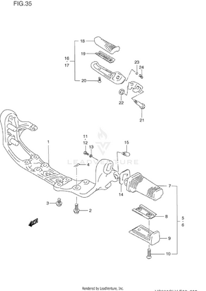 Footrest Schematic