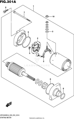 Starting Motor Schematic