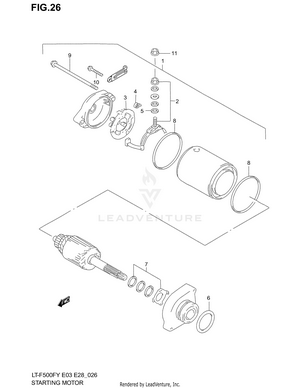Starting Motor Schematic