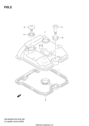 Cylinder Head Cover Schematic