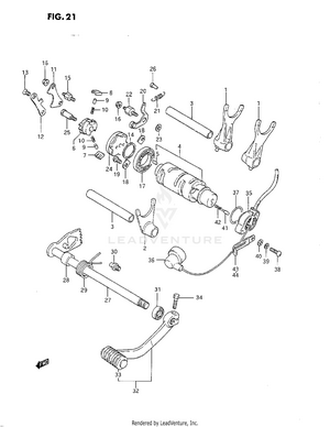 Gear Shifting Schematic