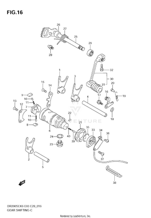 Gear Shifting Schematic