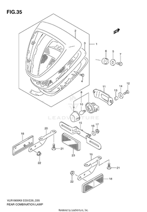 Rear Combination Lamp Schematic