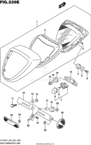 Rear Combination Lamp (vl1500tl7 E03) Schematic