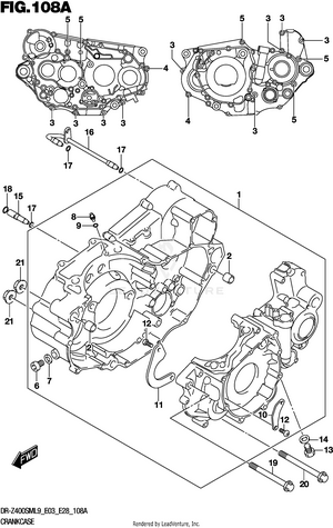 Crankcase Schematic