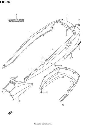 Frame Cover (model K3) Schematic
